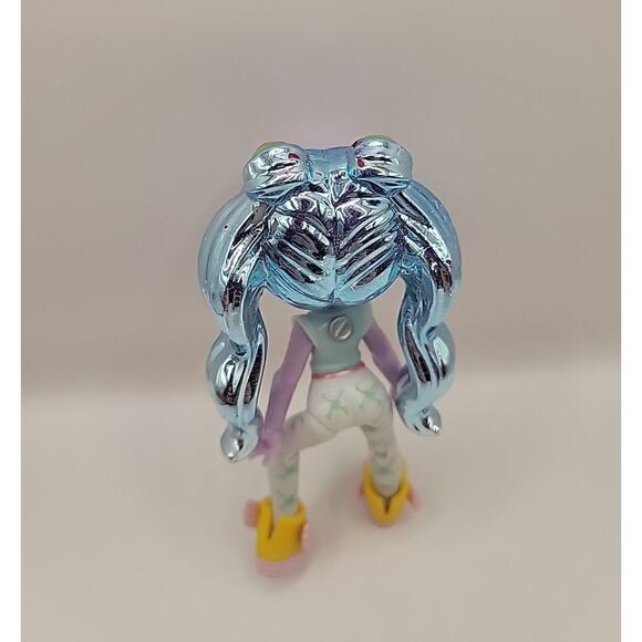 Capsule Chix 5" Fashion Doll Figure Metallic Blue Hair Toy - Picture 3 of 5